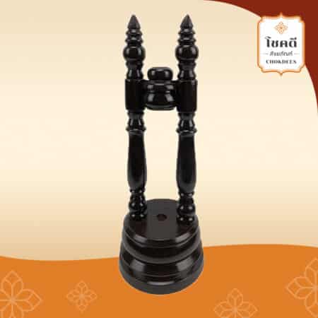 ขาตั้งตาลปัตร โอ๊คดำทาแชลค