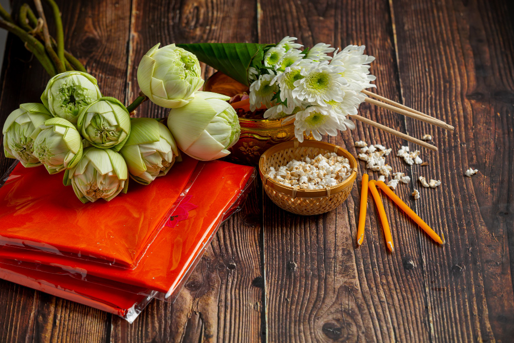 ดอกไม้ธูปเทียน